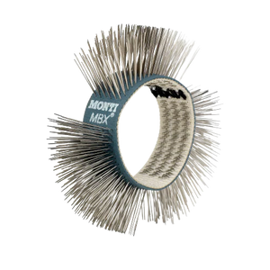MBX® Brush, Stainless Steel, Fine, Blue, 23 mm