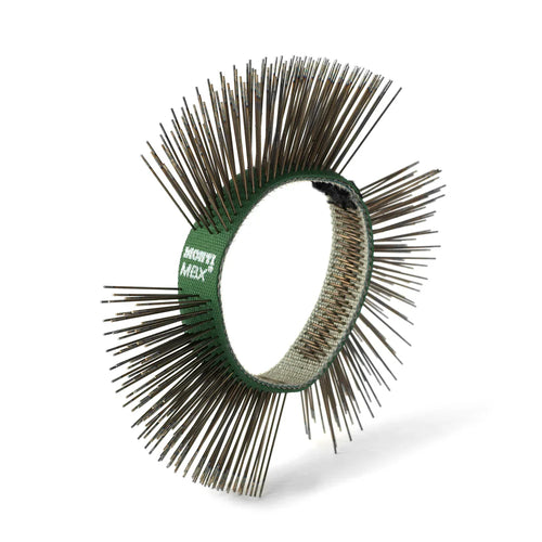 MBX® Brush, Steel, Fine, Green, 11 mm