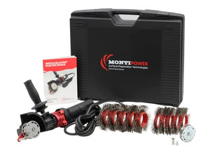 Bristle Blaster Electric Kit — MontiPower surface preparation