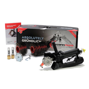Bristle Blaster Pneumatic Set — MontiPower surface preparation